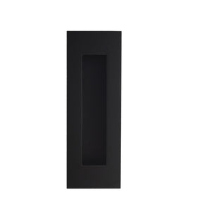 Matt Black Flush Pull Handle - 180 x 60mm