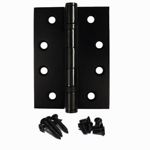 Black 100 x 75mm Ball bearing Hinges