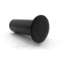 Black Floor Ferrule/Door strike, Spring Loaded