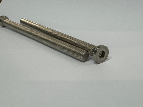 Extended Fixing Screws - M8x120mm ideal for doors up 95mm thick