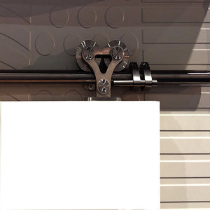 Stainless steel Double roller Sliding barn door track