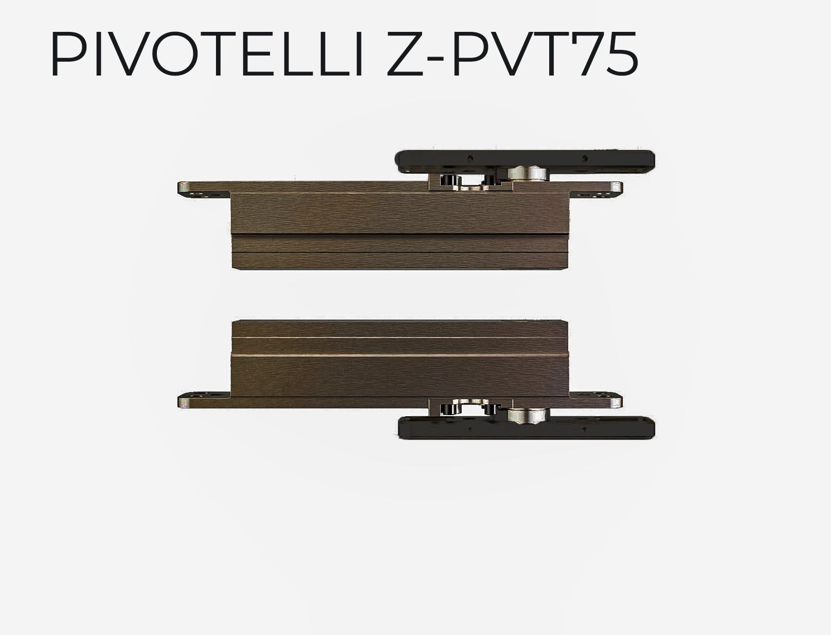 Self-Closing Pivot Hinge Closer kit  Z-PVT75 PIVOTELLI series