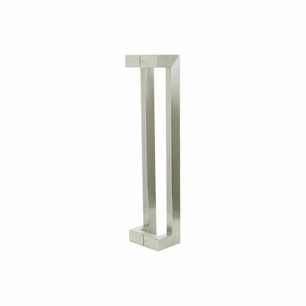 Stainless Steel 1800mm Square Offset - Entry Door Pull Handles - Pair