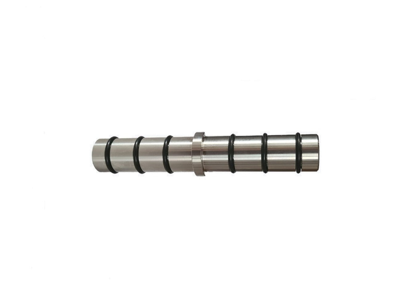 Barn Door Track connector - Round rail Stainless steel